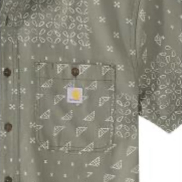 Carhartt 2XL Rugged Flex Relaxed Fit Lightweight Short-Sleeve Print Sh… - Picture 2 of 2